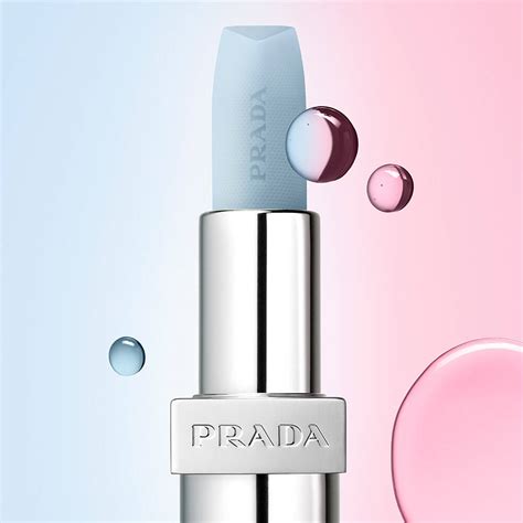 blue lip balm prada|prada lip balm astral pink.